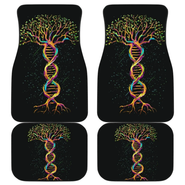 ADN Tree Colorful Car Floor Mats 191017