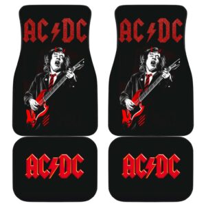 Acdc Band Front And Back Car Mats