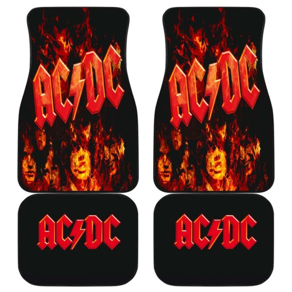 Acdc Front And Back Car Mats