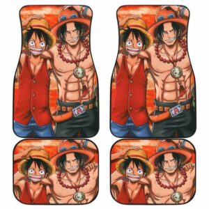 Ace Luffy One Piece Anime Car Floor Mats