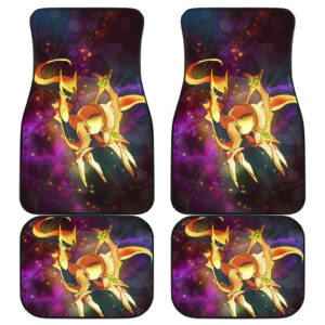 Acerus Pokemon in purple theme Car Floor Mats 191017