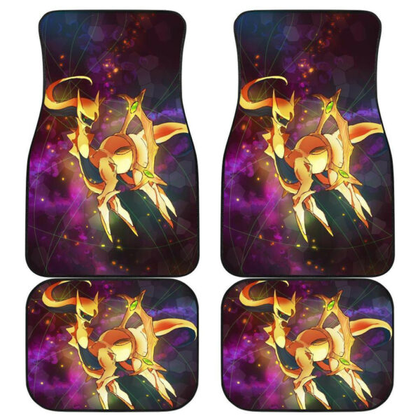 Acerus Pokemon in purple theme Car Floor Mats 191017