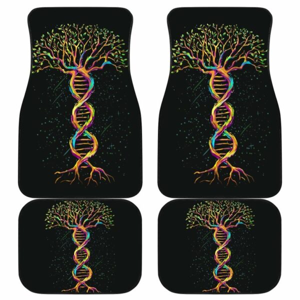 Adn Tree Colorful Car Floor Mats