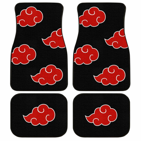 Akatsuki Car Floor Mats Custom Naruto Anime Car Accessories