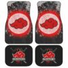 Akatsuki Cloud Car Floor Mats Custom Anime Naruto Car Interior Accessories