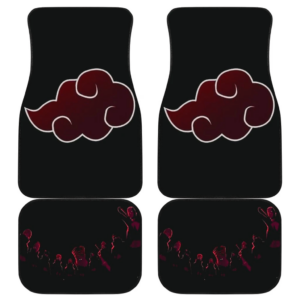 Akatsuki Patterns Black Naruto Car Floor Mats UBC032201