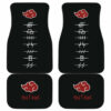 Akatsuki Village Car Floor Mats Custom Anime Naruto Car Accessories