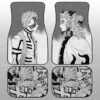 Akaza And Rengoku Car Floor Mats Custom Kimetsu No Yaiba Manga Car Accessories