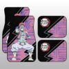 Akaza Car Floor Mats Custom Demon Slayer Anime Car Accessories