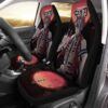 Akaza Car Floor Mats Custom Moonlight Demon Slayer Anime Car Accessories