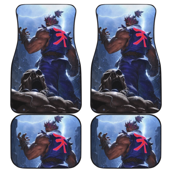 Akuma Street Fighter Car Floor Mats Amazing Gitf H090720