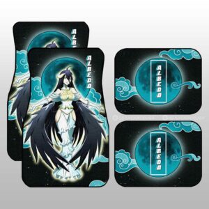 Albedo Car Floor Mats Overlord Anime Car Accessories