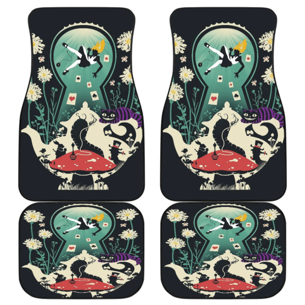 Alice In The Wonder Land Fan Art Car Floor Mats H082320