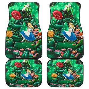 Alice In The Wonderland Disney Car Floor Mats Cartoon H040820