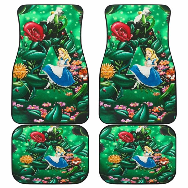 Alice In The Wonderland Disney Car Floor Mats Cartoon H040820