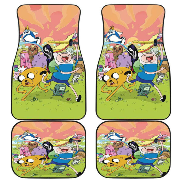 All Characters Adventure Time 6 Cartoon Party Car Floor Mats 191017