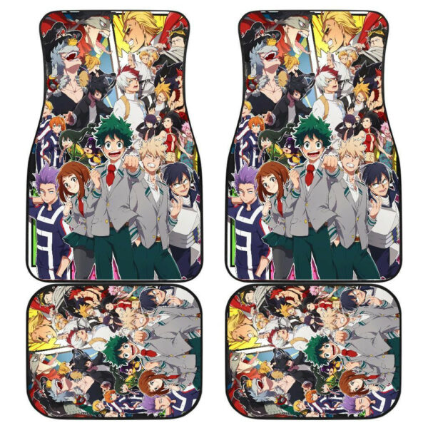 All Characters Boku No Hero Academia Anime Car Mats 191018