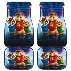 Alvin And The Chipmunks Front And Back Car Mats