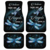 Angel Dragonfly Car Floor Mats Custom Angel Among Us Car Accessories