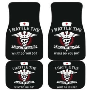 Angel of Death Nurse Car Floor Mats Amazing Gift Ideas T051920