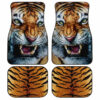 Angry Tiger Car Floor Mats Custom Wild Animal Car Accessories