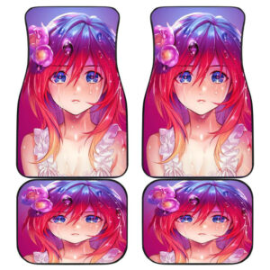 Anime Cute Bubble Pinky Girl Car Floor Mats 191017