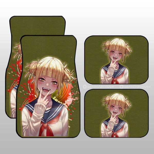 Anime Girl Toga Car Floor Mats Custom My Hero Academia Anime Gifts For Fans