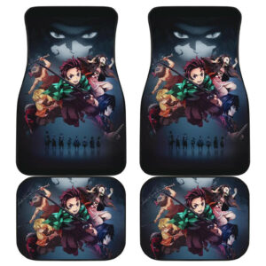 Anime Kimetsu No Yaiba Car Floor Mats Tanjiro Kamado H1223