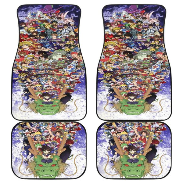 Anime Movie Front And Back Car Mats