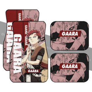 Anime Naruto Gaara Car Floor Mats Custom Car Accessories