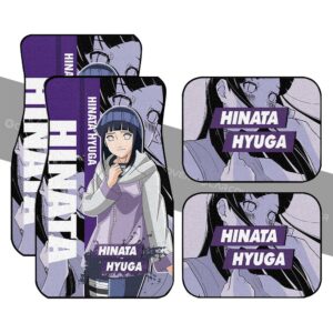 Anime Naruto Hinata Car Floor Mats Custom Car Accessories