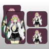 Anime Sexy Girl Kanroji Mitsuri Car Floor Mats Custom Demon Slayer Anime Gifts For Fans