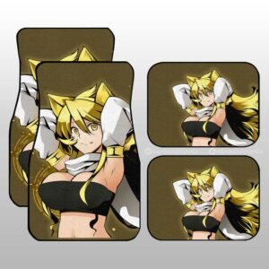 Anime Sexy Girl Leone Car Floor Mats Custom Akame Ga Kill Anime Gifts For Fans