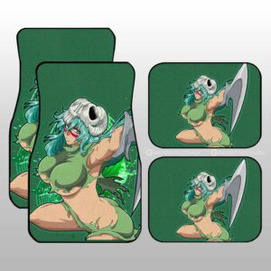 Anime Sexy Girl Nelliel Car Floor Mats Custom Bleach Anime Gifts For Fans