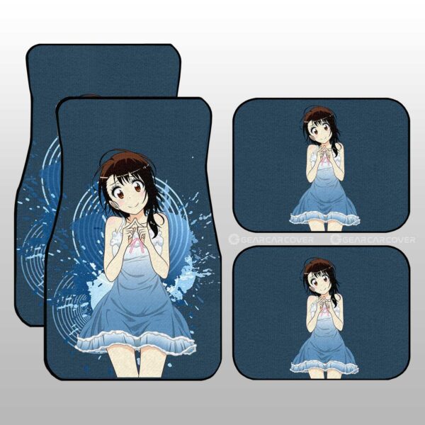 Anime Sexy Girl Onodera Kosaki Car Floor Mats Custom Nisekoi Anime Car Accessories