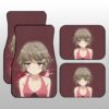 Anime Sexy Girl Tomoe Koga Car Floor Mats Custom Bunny Girl Senpai Anime Gifts For Fans