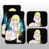 Anime Waifu Girl Ais Wallenstein Car Floor Mats Custom Dungeon Ni Deai Wo Motomeru Car Accessories