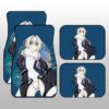 Anime Waifu Girl Emilia Gudenburg Car Floor Mats Custom Hundred Car Accessories