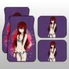 Anime Waifu Girl Kurisu Makise Car Floor Mats Custom Steins;Gate Anime Car Accessories