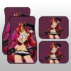 Anime Waifu Girl Yoko Littner Car Floor Mats Custom Gurren Lagann Anime Car Accessories