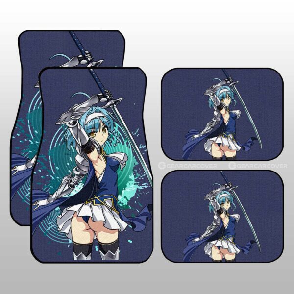 Anime Waifu Girl Yuki Nonaka Car Floor Mats Custom The Testament of Sister New Devil Car Accessories