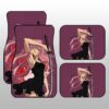 Anime Waifu Girl Yuno Gasai Car Floor Mats Custom The Future Diary Anime Car Accessories