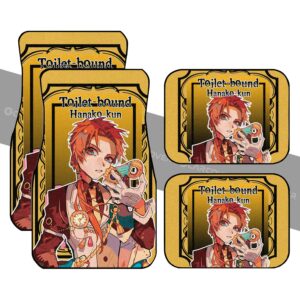 Aoi Akane Car Floor Mats Custom Anime Toilet-Bound Hanako-kun Car Accessories