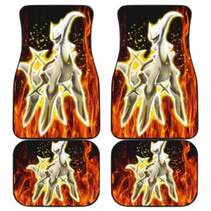 Arceus Front And Back Car Mats