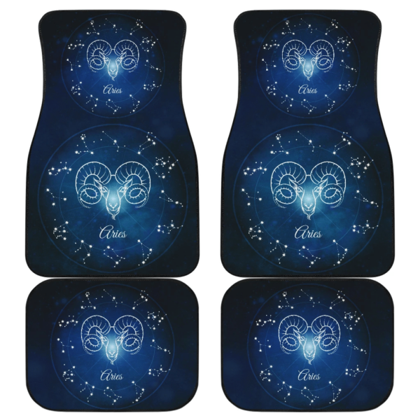 Aries Zodiac Sign Car Floor Mats Amazing Gift H042620