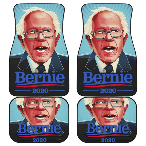 Art Bernie Sanders Car Floor Mats 2021 Presidential Election H200301