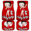 Art Betty Boop and Dog Cute Car Floor Mats Cartoon H031720