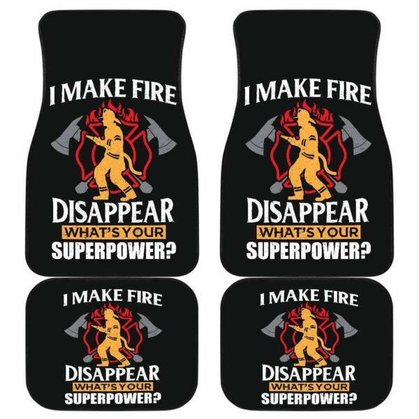 Art Firefighter Front And Back Car Sun Shades Amazing Gift T052020