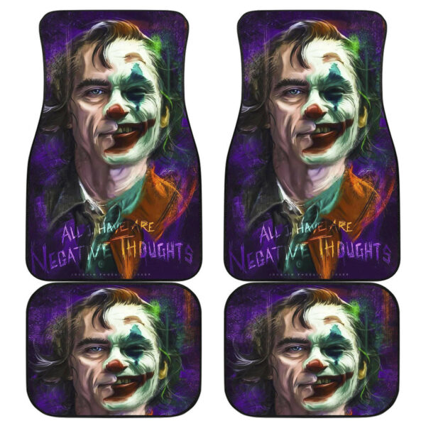 Art Joker Suicide Squad Car Floor Mats Movie Fan Gift H031120