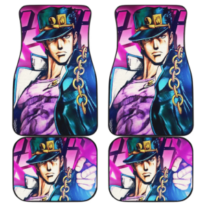 Art Jotaro Kujo Car Floor Mats JoJo’s Bizarre Adventure H081720